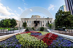 The Ohio Statehouse in Columbus, Ohio