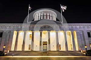 The Ohio Statehouse in Columbus, Ohio photo