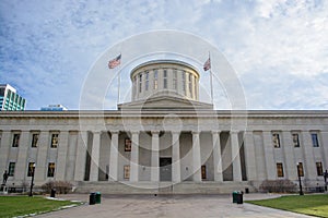 Ohio Statehouse State Capitol Building During the Day photo