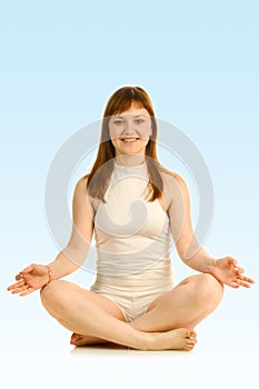 Ohm mudra photo