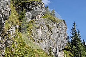 Skalní masiv Ohniste, Nízké Tatry, Slovensko