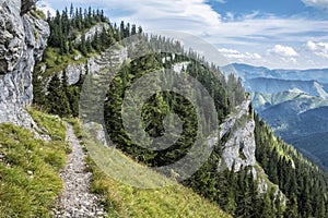 Skalný masív Ohniste, Nízke Tatry, Slovensko