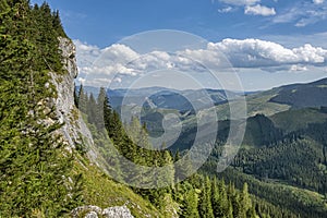 Ohniste rock massif, Low Tatras mountains, Slovakia