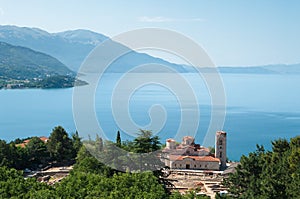 Ohrid Lake And St Kliment Church, Rep. Macedonia