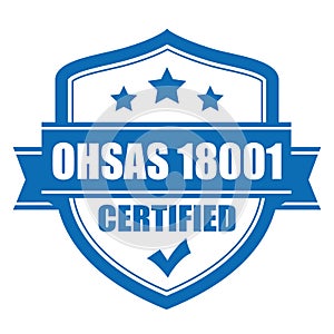 Ohsas 18001 certified icon