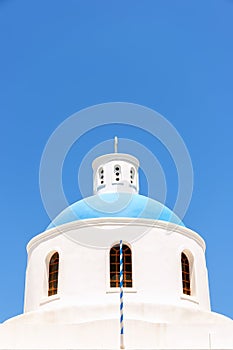 Oia Blue Church Dome