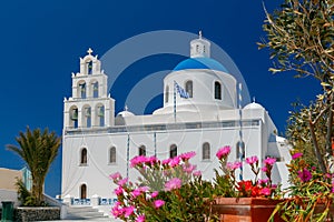 Oia. Church of Panagia.