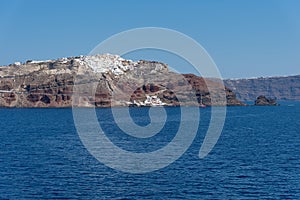 Oia - Santorini Cyclades Island - Aegean sea - Greece