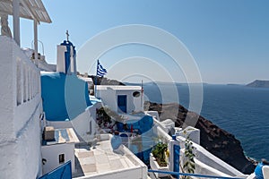 Oia - Santorini Cyclades Island - Aegean sea - Greece