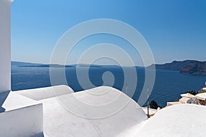 Oia - Santorini Cyclades Island - Aegean sea - Greece