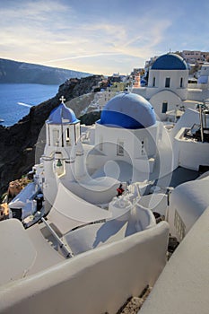 Oia in Santorini (Greece)