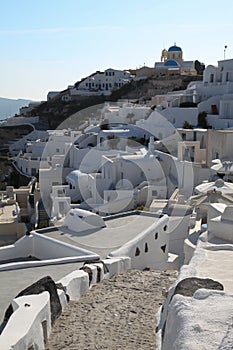 Oia on Santorini island in the Cyclades