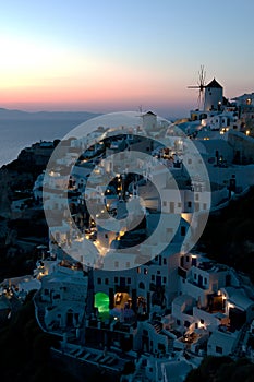 Oia after sunset