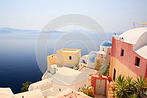 Oia village in Santorini Greece