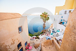 Oia village on Santorini island