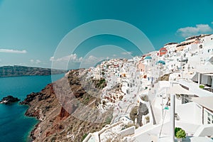 Oia village Santorini island, Greece