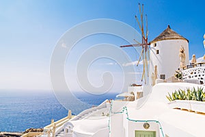 Oia windmills, Santorini