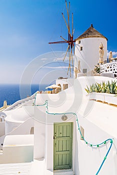 Oia windmills, Santorini