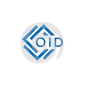 OID letter logo design on white background. OID creative circle letter logo concept.