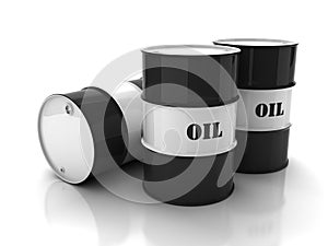 Oil barrels photo
