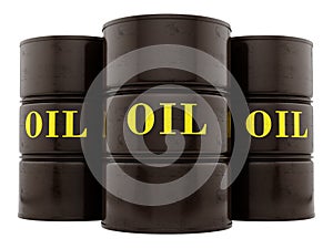 Oil barrels