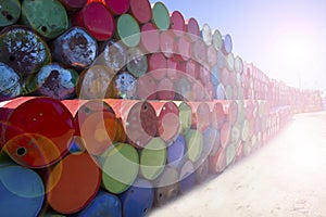 Oil barrels