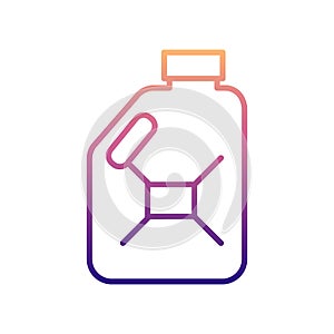 oil bottle nolan icon. Simple thin line, outline vector of Cars service and repair parts icons for ui and ux, website or mobile