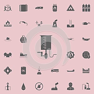 oil change in the car icon. Oil icons universal set for web and mobile