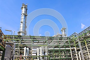 Oil and chemical structure plant