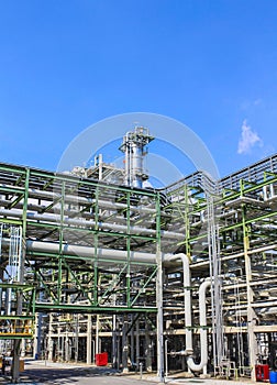 Oil and chemical structure plant