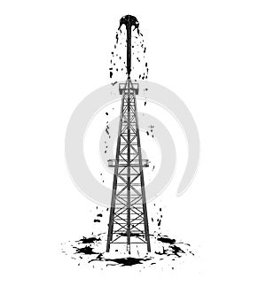 Oil Derrick 2 photo