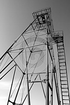 The oil derrick