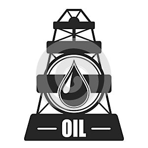 Oil Drilling Company Simbol