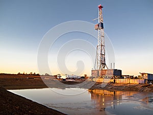 Oil Drilling Rig-0214