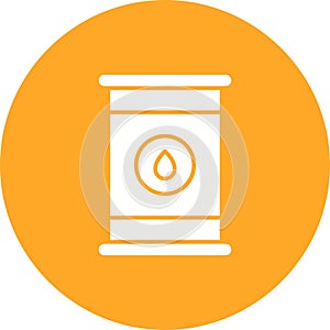 Oil Drum icon vector image.