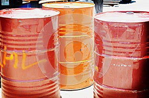 Oil drums