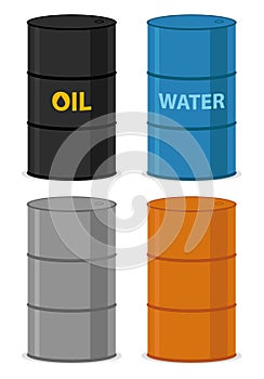 Oil drums