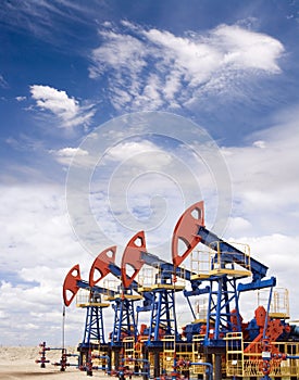 Oil field