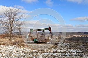 Oil Field pump jack