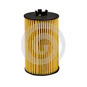Oil filter isolated on white background
