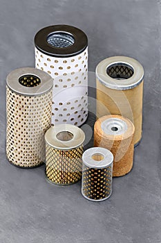 Oil filters for fine purification of motor oils