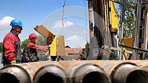 Oil and Gas Drilling Rig