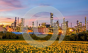 Oil and Gas Industrial,oil refinery, petroleum plant,petroleum