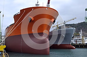 Oil and gas industry - grude oil tanker