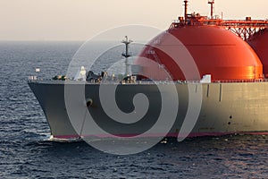 Oil and gas industry - LNG tanker