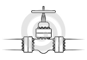 Oil and gas pipeline processing plant