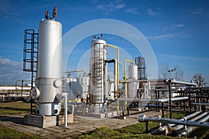 Oil and gas processing plant