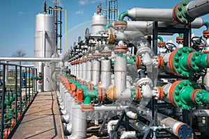 Oil and gas processing plant