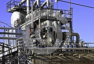 Oil gas refinery