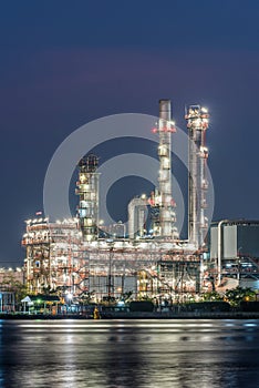 Oil and gas refinery petrochemical factory